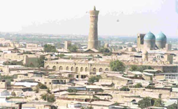 Bukhara:  Taken from Top Floor of Our Hotel
