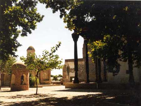 Courtyard of Kharzrati Imam Mosque