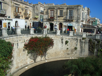 Street Along Harbor