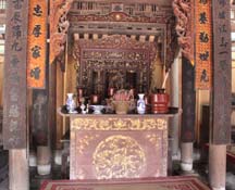 Ancestor Altar in Vietnamese House
